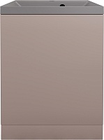 Style Line Тумба с кварцевой раковиной серый шелк Моно 50 санд пудровый